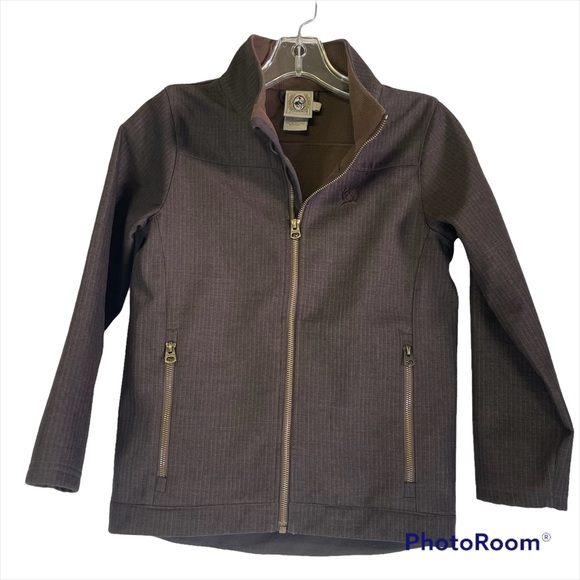 Cinch Jackets & Coats Cinch Full Zip Boys Western Jacket Brown M